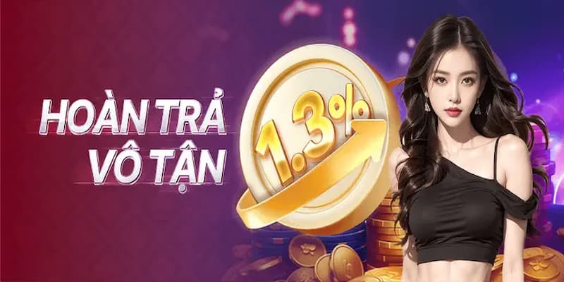 Hoàn trả 1,3%  Hoàn trả 1,3% về lợi ích nổi bật